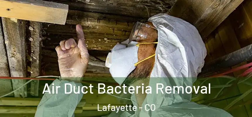 Air Duct Bacteria Removal Lafayette - CO