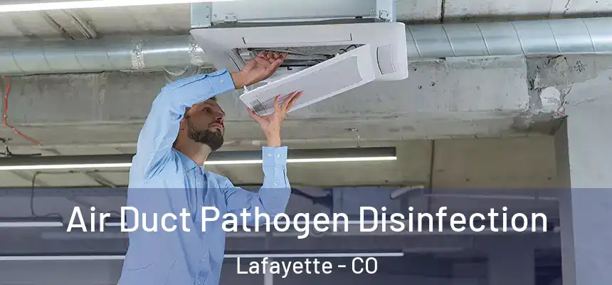Air Duct Pathogen Disinfection Lafayette - CO